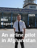 In 2007, Mike Magnell flew for Kam Air, an airline operating in one of the most dangerous spots in the world. 